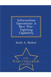 Information Operations