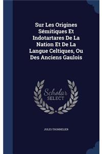 Sur Les Origines Sémitiques Et Indotartares De La Nation Et De La Langue Celtiques, Ou Des Anciens Gaulois