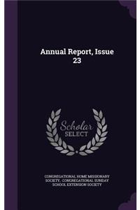 Annual Report, Issue 23