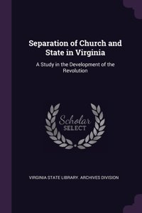 Separation of Church and State in Virginia