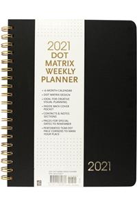 2021 Dot Matrix Weekly Planner
