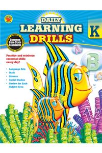 Daily Learning Drills, Grade K