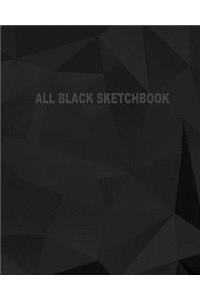 All Black Sketchbook