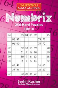 Numbrix - 250 Hard Puzzles 10x10