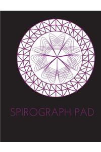Spirograph Design Pad/Notebook/Journal