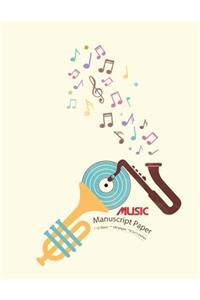 Blank Sheet Music (Songbooks - Blank Sheet Music - Music Manuscript Paper)