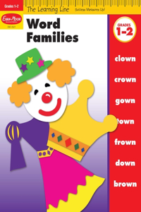 Learning Line: Word Families, Grade 1 - 2 Workbook