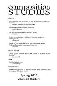 Composition Studies 38.1 (Spring 2010)