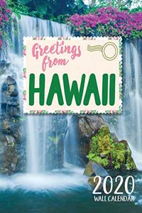 Greetings from Hawaii 2020 Wall Calendar