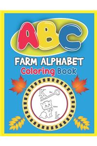 ABC Farm Alphabet Coloring Book