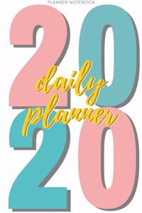Notebook Planner 2020 Daily, Weekly and Monthly