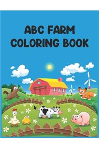Abc Farm Coloring Book
