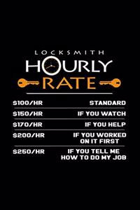 Locksmith hourly rate