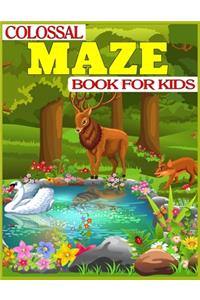 Colossal Maze Book for Kids