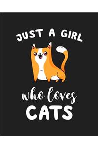 Just A Girl Who Loves Cats