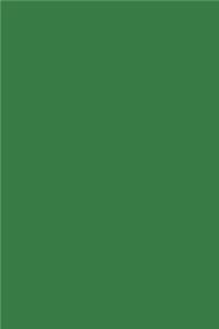 Dot Grid Pine Green colored Bullet Journal