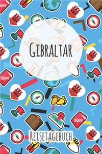 Gibraltar Reisetagebuch: A5 Reise Journal I Notizbuch I Urlaubs Planer I Road trip Planer I Travel notebook I 6X9 Pocket journal I Geschenk für Backpacker