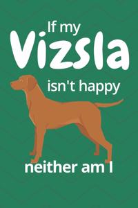 If my Vizsla isn't happy neither am I