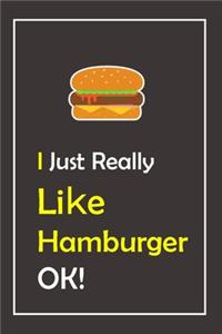 I Just Really Like Hamburger, OK !