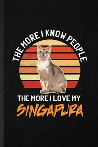 The More I Know People the More I Love My Singapura