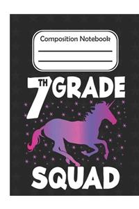 7th grade Squad - Composition Notebook