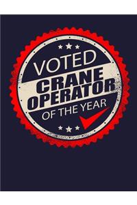 Voted Crane Operator of the Year