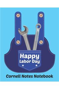 Happy Labor Day Cornell Notes Notebook