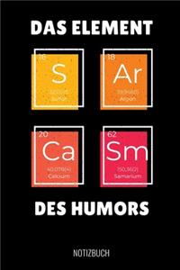 Das Element Des Humors Notizbuch