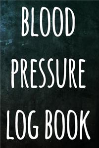 Blood Pressure Log Book