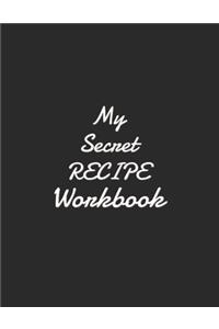 My Secret Recipe workbook