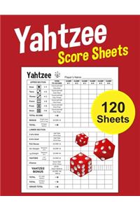 Yahtzee Score Sheets