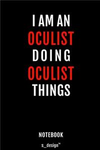 Notebook for Oculists / Oculist
