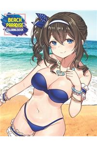 Beach Paradise Coloring Book
