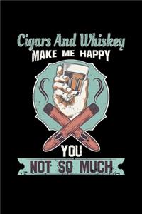 Cigars And Whiskey Make me Happy You not so much