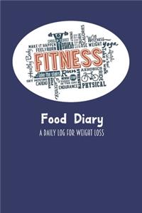 Food Diary A Daily Log for Weight Loss