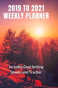 2019 to 2021 Weekly Planner