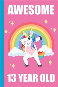 Awesome 13 Year Old Dabbing Unicorn