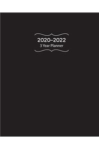 2020-2022 Three Year Planner