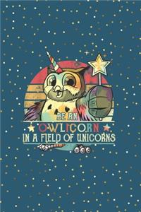 Be an owlicorn in a field of unicorns