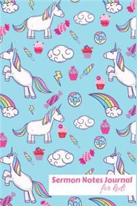 Sermon Notes Journal for Kids