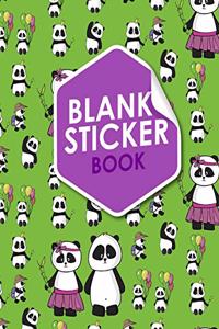 Blank Sticker Book