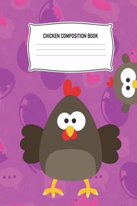 Chicken Composition Book