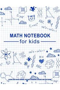 Math Notebook For Kids