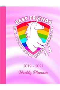 2019 - 2021 Weekly Planner