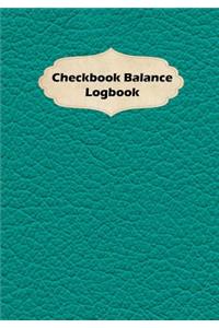 Checkbook Balance Logbook