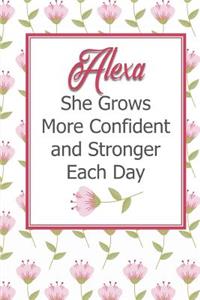 Alexa She Grows More Confident and Stronger Each Day