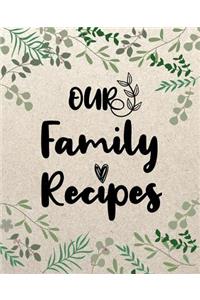 Our Family Recipes