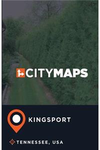 City Maps Kingsport Tennessee, USA