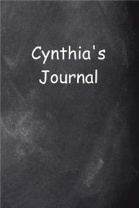 Cynthia's Personalized Name Journal Custom Name Gift Idea Cynthia