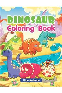 Dinosaur Coloring Book